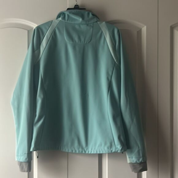 Columbia Omni Heat Omni Shield Advance Repellency Women’s Blue Jacket Sz Medium - Picture 5 of 5